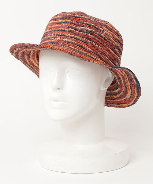 Ecua-Andino（エクアアンディーノ）の「■Ecua-Andino■HIPPIE STRAW HAT【UT15】（ハット・メンズ・ピンク/ブルー/その他・FREE）」の7枚目の写真