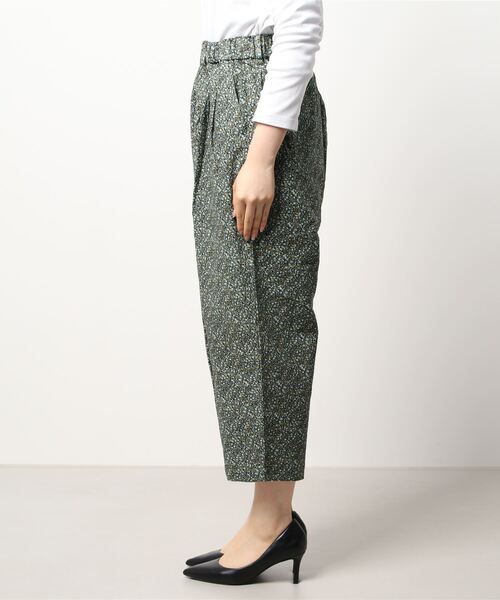 Samansa Mos2（サマンサ モスモス）の「柄アソートパンツ（その他パンツ・レディース・ブラック/イエロー/チャコール/キナリ・ﾌﾘ-）」の5枚目の写真