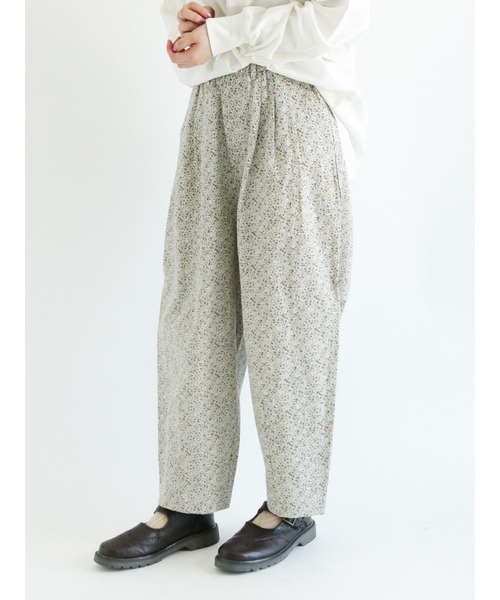 Samansa Mos2（サマンサ モスモス）の「柄アソートパンツ（その他パンツ・レディース・ブラック/イエロー/チャコール/キナリ・ﾌﾘ-）」の2枚目の写真