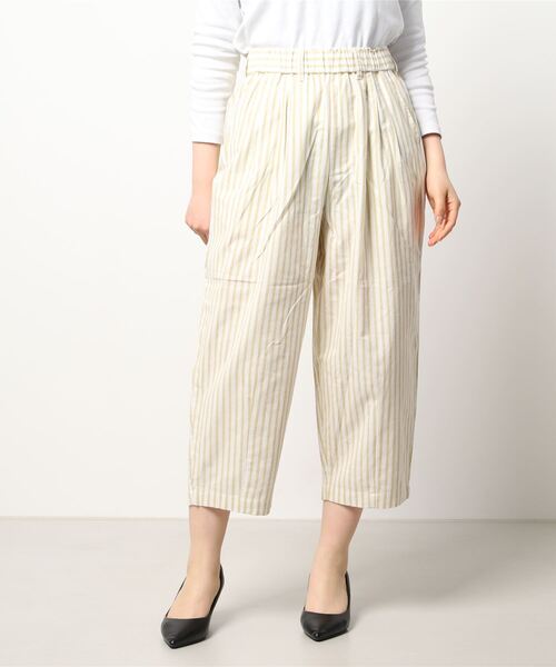 Samansa Mos2（サマンサ モスモス）の「柄アソートパンツ（その他パンツ・レディース・ブラック/イエロー/チャコール/キナリ・ﾌﾘ-）」の7枚目の写真