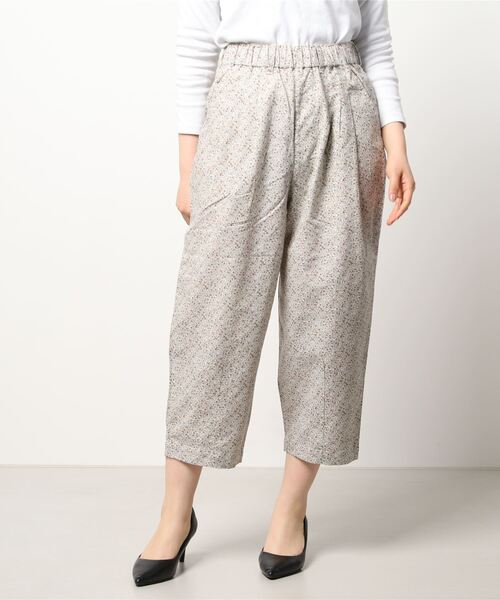 Samansa Mos2（サマンサ モスモス）の「柄アソートパンツ（その他パンツ・レディース・ブラック/イエロー/チャコール/キナリ・ﾌﾘ-）」の8枚目の写真