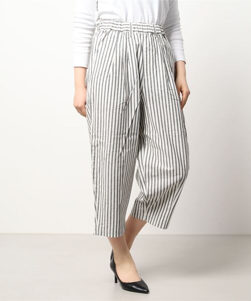 Samansa Mos2（サマンサ モスモス）の「柄アソートパンツ（その他パンツ・レディース・ブラック/イエロー/チャコール/キナリ・ﾌﾘ-）」の9枚目の写真