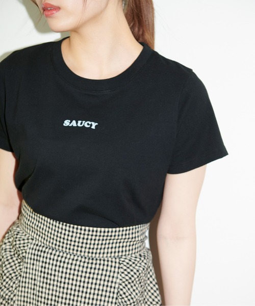 FREE'S MART（フリーズマート）の「◆フロッキーロゴコンパクトシャツ（Tシャツ/カットソー・レディース・ホワイト/ブラック/レッド/ブルー・FREE）」の14枚目の写真