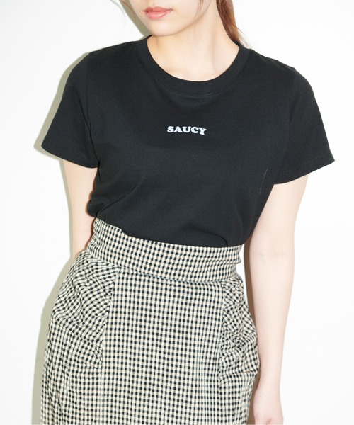 FREE'S MART（フリーズマート）の「◆フロッキーロゴコンパクトシャツ（Tシャツ/カットソー・レディース・ホワイト/ブラック/レッド/ブルー・FREE）」の11枚目の写真