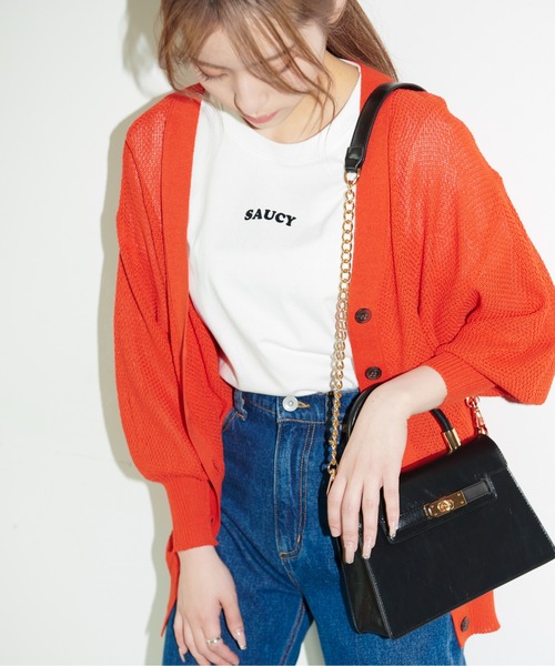 FREE'S MART（フリーズマート）の「◆フロッキーロゴコンパクトシャツ（Tシャツ/カットソー・レディース・ホワイト/ブラック/レッド/ブルー・FREE）」の21枚目の写真