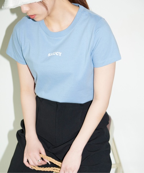 FREE'S MART（フリーズマート）の「◆フロッキーロゴコンパクトシャツ（Tシャツ/カットソー・レディース・ホワイト/ブラック/レッド/ブルー・FREE）」の20枚目の写真