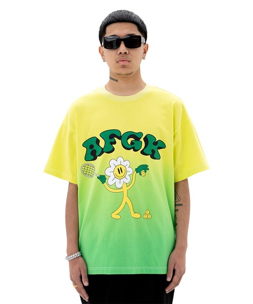 A FEW GOOD KIDS(ア フュー グッド キッズ)の「AFGK-38.SSTEE/アフューグッドキッズ 半袖Tシャツ(Tシャツ/カットソー・メンズ・ホワイト/イエロー・XL/L)」の22枚目の写真