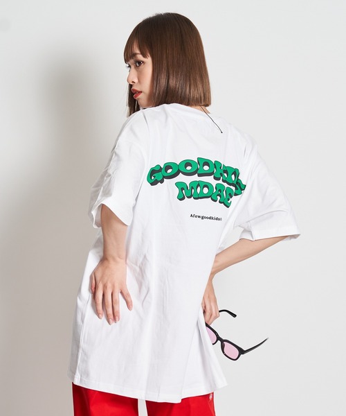 A FEW GOOD KIDS(ア フュー グッド キッズ)の「AFGK-38.SSTEE/アフューグッドキッズ 半袖Tシャツ(Tシャツ/カットソー・メンズ・ホワイト/イエロー・XL/L)」の5枚目の写真