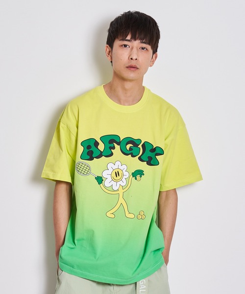 A FEW GOOD KIDS(ア フュー グッド キッズ)の「AFGK-38.SSTEE/アフューグッドキッズ 半袖Tシャツ(Tシャツ/カットソー・メンズ・ホワイト/イエロー・XL/L)」の12枚目の写真
