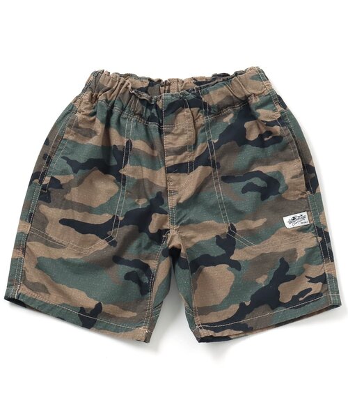 F.O.KIDS(エフオーキッズ)の「リップストップ総柄ショーツ 4分丈(その他パンツ・キッズ・レインボー/カモフラージュ/レッド/ブラック/カーキ/ネイビー・100/140/80/90/95/110/120/130)」の5枚目の写真