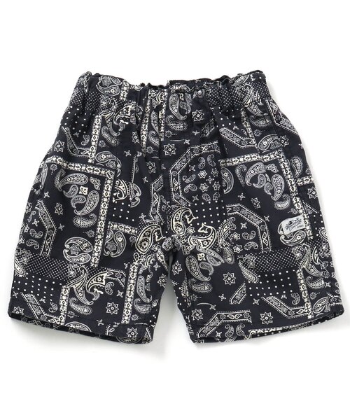 F.O.KIDS(エフオーキッズ)の「リップストップ総柄ショーツ 4分丈(その他パンツ・キッズ・レインボー/カモフラージュ/レッド/ブラック/カーキ/ネイビー・100/140/80/90/95/110/120/130)」の2枚目の写真