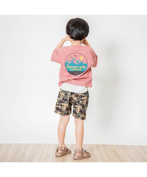 F.O.KIDS(エフオーキッズ)の「リップストップ総柄ショーツ 4分丈(その他パンツ・キッズ・レインボー/カモフラージュ/レッド/ブラック/カーキ/ネイビー・100/140/80/90/95/110/120/130)」の8枚目の写真