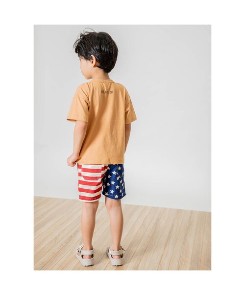 F.O.KIDS(エフオーキッズ)の「リップストップ総柄ショーツ 4分丈(その他パンツ・キッズ・レインボー/カモフラージュ/レッド/ブラック/カーキ/ネイビー・100/140/80/90/95/110/120/130)」の12枚目の写真