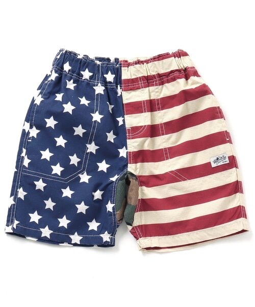 F.O.KIDS(エフオーキッズ)の「リップストップ総柄ショーツ 4分丈(その他パンツ・キッズ・レインボー/カモフラージュ/レッド/ブラック/カーキ/ネイビー・100/140/80/90/95/110/120/130)」の16枚目の写真