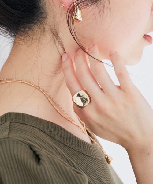 VIS（ビス）の「メタルリング（リング・レディース・ゴールド/シルバー・FREE）」の9枚目の写真