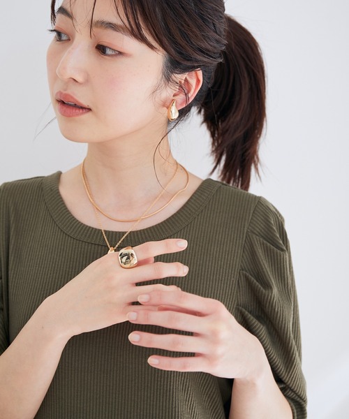 VIS（ビス）の「メタルリング（リング・レディース・ゴールド/シルバー・FREE）」の8枚目の写真