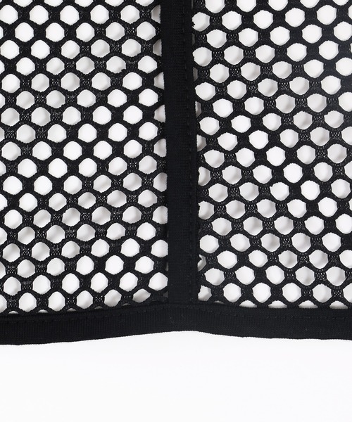 WC（ダブル シー）の「カラーメッシュビッグロンT（Tシャツ/カットソー・レディース・ホワイト/ブラック/ピンク・FREE）」の21枚目の写真