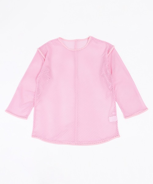 WC（ダブル シー）の「カラーメッシュビッグロンT（Tシャツ/カットソー・レディース・ホワイト/ブラック/ピンク・FREE）」の17枚目の写真