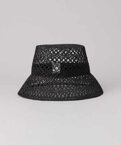 FREAK'S STORE（フリークスストア）の「CONTROL FREAK/コントロールフリーク 透かしバケットハット（ハット・レディース・ブラック/ナチュラル・ONE SIZE）」の10枚目の写真