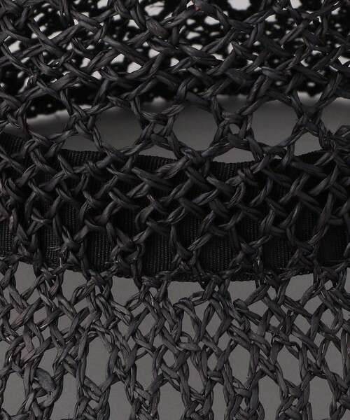 FREAK'S STORE（フリークスストア）の「CONTROL FREAK/コントロールフリーク 透かしバケットハット（ハット・レディース・ブラック/ナチュラル・ONE SIZE）」の8枚目の写真