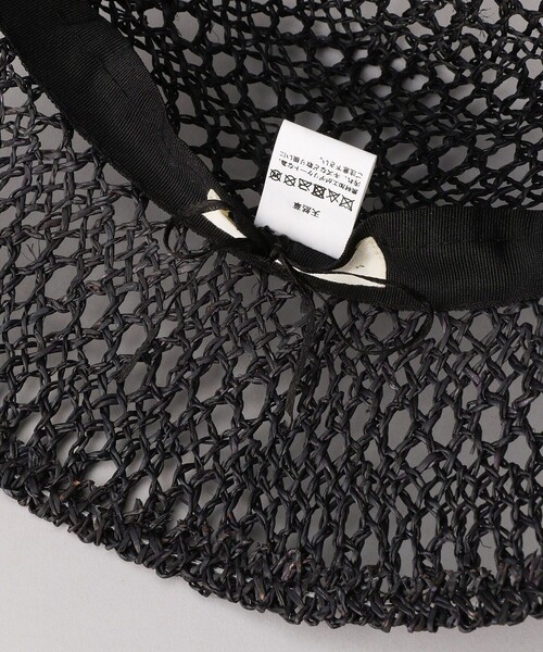 FREAK'S STORE（フリークスストア）の「CONTROL FREAK/コントロールフリーク 透かしバケットハット（ハット・レディース・ブラック/ナチュラル・ONE SIZE）」の16枚目の写真