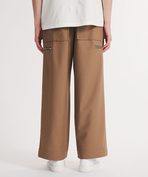 UNITED TOKYO(ユナイテッドトウキョウ)の「ウールZIPミリタリーパンツ(カーゴパンツ・メンズ・ブラック/ベージュ・1/2/3)」の18枚目の写真