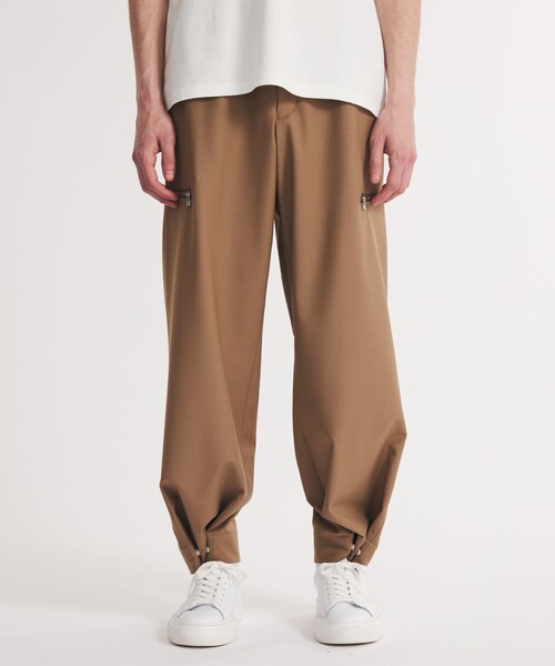 UNITED TOKYO(ユナイテッドトウキョウ)の「ウールZIPミリタリーパンツ(カーゴパンツ・メンズ・ブラック/ベージュ・1/2/3)」の9枚目の写真