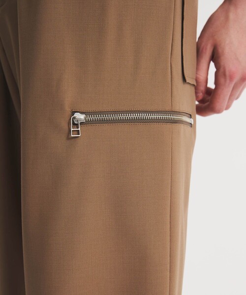 UNITED TOKYO(ユナイテッドトウキョウ)の「ウールZIPミリタリーパンツ(カーゴパンツ・メンズ・ブラック/ベージュ・1/2/3)」の22枚目の写真