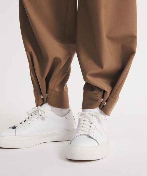 UNITED TOKYO(ユナイテッドトウキョウ)の「ウールZIPミリタリーパンツ(カーゴパンツ・メンズ・ブラック/ベージュ・1/2/3)」の10枚目の写真