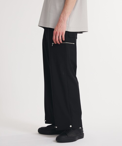 UNITED TOKYO(ユナイテッドトウキョウ)の「ウールZIPミリタリーパンツ(カーゴパンツ・メンズ・ブラック/ベージュ・1/2/3)」の7枚目の写真