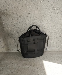 earth music&ecology | 巾着付きカットワークバッグ(トートバッグ)