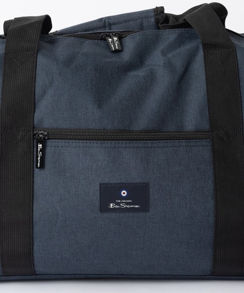 Ben Sherman(ベンシャーマン)の「BEN SHERMAN ロゴダッフルバッグ(ドラムバッグ・メンズ・ネイビー/グレー・FREE)」の7枚目の写真