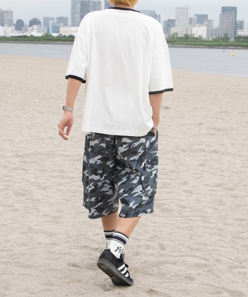 kutir(クティール)の「迷彩カーゴショーツ(カーゴパンツ・メンズ・ブラウン/グレー/グリーン・SMALL/MEDIUM/LARGE)」の6枚目の写真