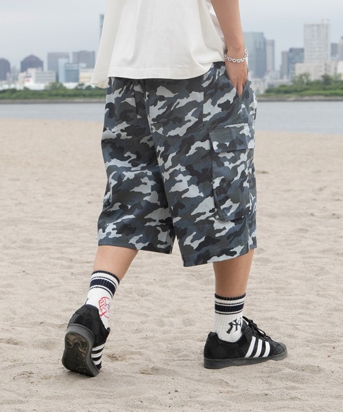 kutir(クティール)の「迷彩カーゴショーツ(カーゴパンツ・メンズ・ブラウン/グレー/グリーン・SMALL/MEDIUM/LARGE)」の8枚目の写真