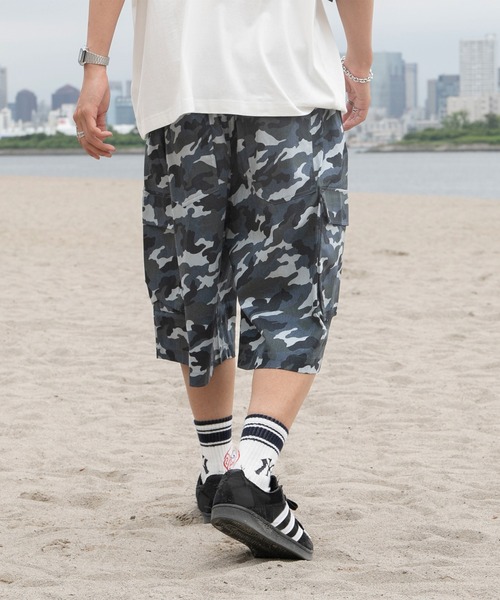 kutir(クティール)の「迷彩カーゴショーツ(カーゴパンツ・メンズ・ブラウン/グレー/グリーン・SMALL/MEDIUM/LARGE)」の9枚目の写真