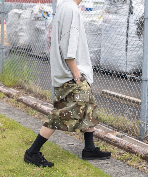 kutir(クティール)の「迷彩カーゴショーツ(カーゴパンツ・メンズ・ブラウン/グレー/グリーン・SMALL/MEDIUM/LARGE)」の17枚目の写真