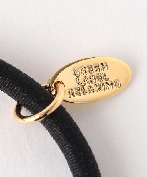 green label relaxing（グリーンレーベルリラクシング）の「【WEB限定】メタルラウンドカバー ヘアカフ ヘアゴム 2（ヘアゴム・レディース・シルバー/ゴールド・FREE）」の4枚目の写真