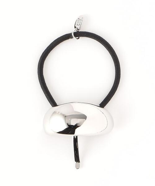 green label relaxing（グリーンレーベルリラクシング）の「【WEB限定】メタルラウンドカバー ヘアカフ ヘアゴム 2（ヘアゴム・レディース・シルバー/ゴールド・FREE）」の7枚目の写真