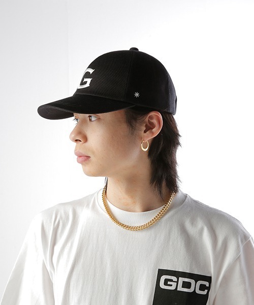GDC（ジーディーシー）の「G LOGO CAP（キャップ・メンズ・ホワイト/ブラック/ブルー・FREE）」の7枚目の写真
