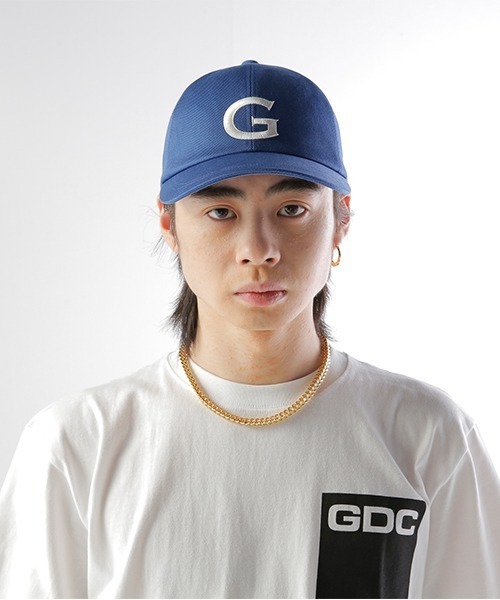 GDC（ジーディーシー）の「G LOGO CAP（キャップ・メンズ・ホワイト/ブラック/ブルー・FREE）」の4枚目の写真
