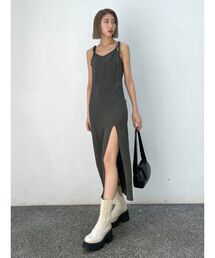 EMODA（エモダ）の「キャミソールスリットワンピース（ワンピース）」