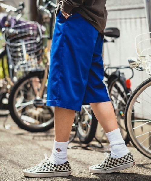 improves(インプローブス)の「ビッグサイズ スケーター チノ ショートパンツ(チノパンツ・メンズ・ブラック/グリーン/イエロー/オフホワイト/ブルー・LARGE/MEDIUM)」の5枚目の写真