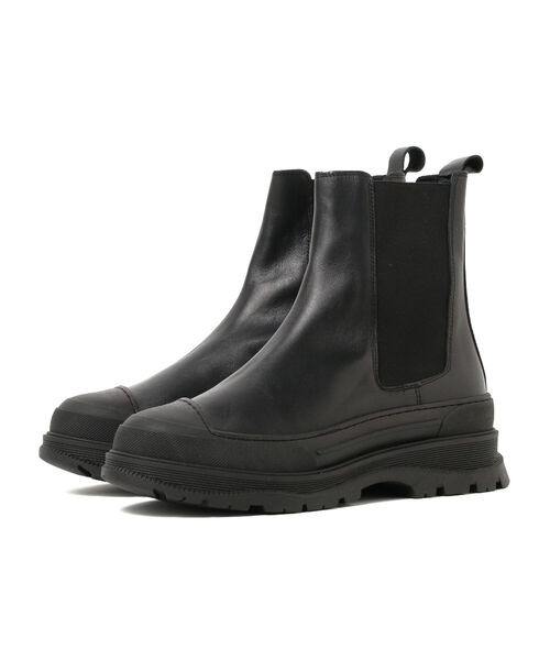 Ray BEAMS（レイビームス）の「REMME / サイドゴア ブーツ（ブーツ・レディース・ブラック/グリーン・38/36/39/37/35）」の11枚目の写真