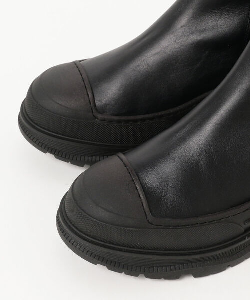 Ray BEAMS（レイビームス）の「REMME / サイドゴア ブーツ（ブーツ・レディース・ブラック/グリーン・38/36/39/37/35）」の12枚目の写真