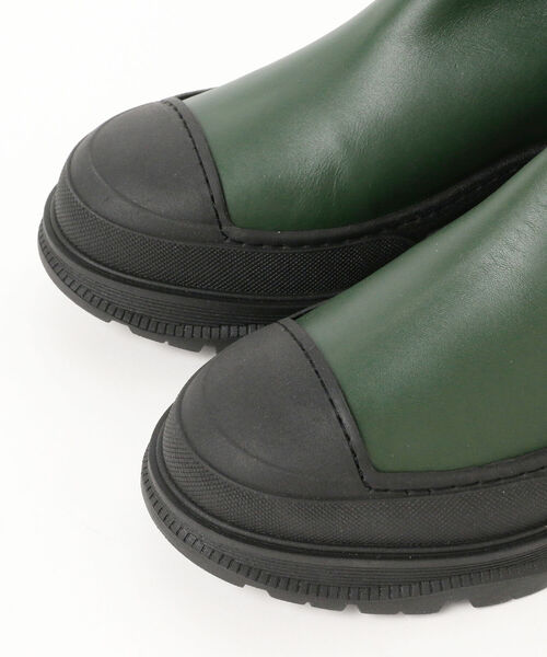 Ray BEAMS（レイビームス）の「REMME / サイドゴア ブーツ（ブーツ・レディース・ブラック/グリーン・38/36/39/37/35）」の19枚目の写真