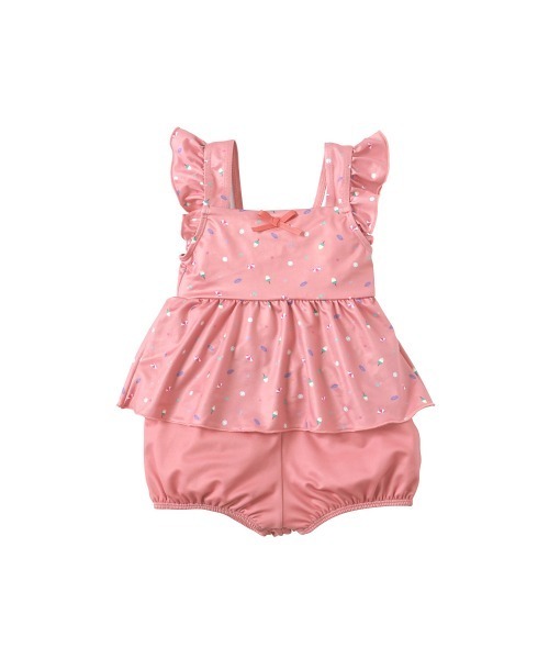 10mois(ディモワ)の「【10mois(ディモワ)】 スイムウェア(水着・キッズ・ピンク/イエロー・95㎝/85㎝/105cm)」の9枚目の写真