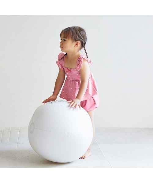 10mois(ディモワ)の「【10mois(ディモワ)】 スイムウェア(水着・キッズ・ピンク/イエロー・95㎝/85㎝/105cm)」の6枚目の写真