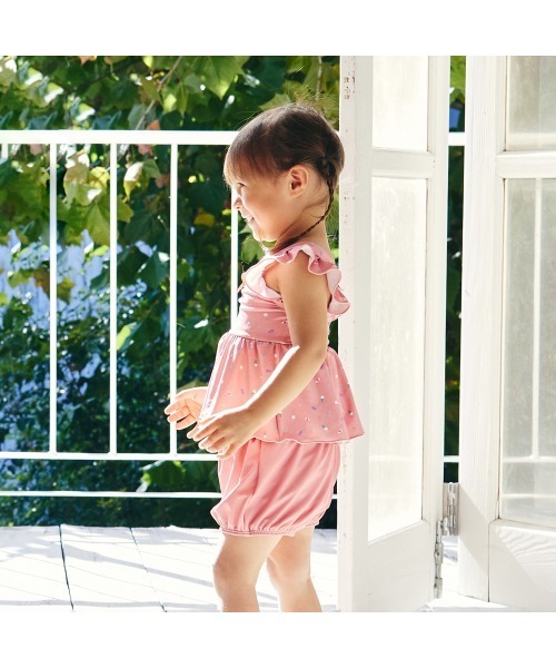 10mois(ディモワ)の「【10mois(ディモワ)】 スイムウェア(水着・キッズ・ピンク/イエロー・95㎝/85㎝/105cm)」の18枚目の写真