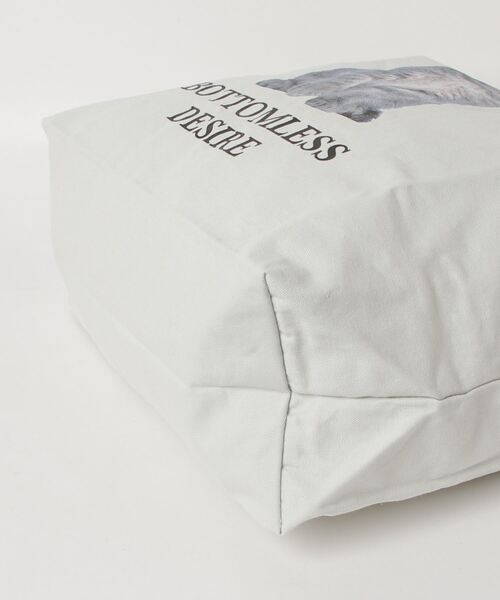 .efiLevol（エフィレボル）の「BOTTOMLESS DESIRE Cat Totebag（トートバッグ・メンズ・ライトグレー/イエロー/ブルー・FREE）」の20枚目の写真