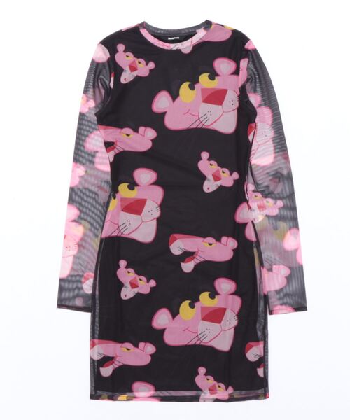 Desigual(デシグアル)の「Pink Panther ショートワンピース(ワンピース・レディース・ブラック・L/M/S/XL/XS)」の4枚目の写真